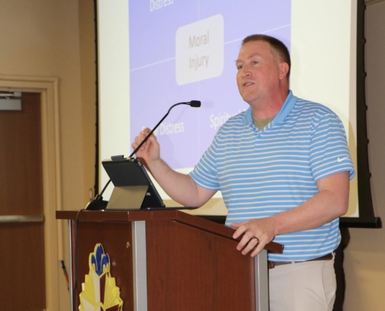 Army Chaplain, Cpt. Garold Anderson Presenter