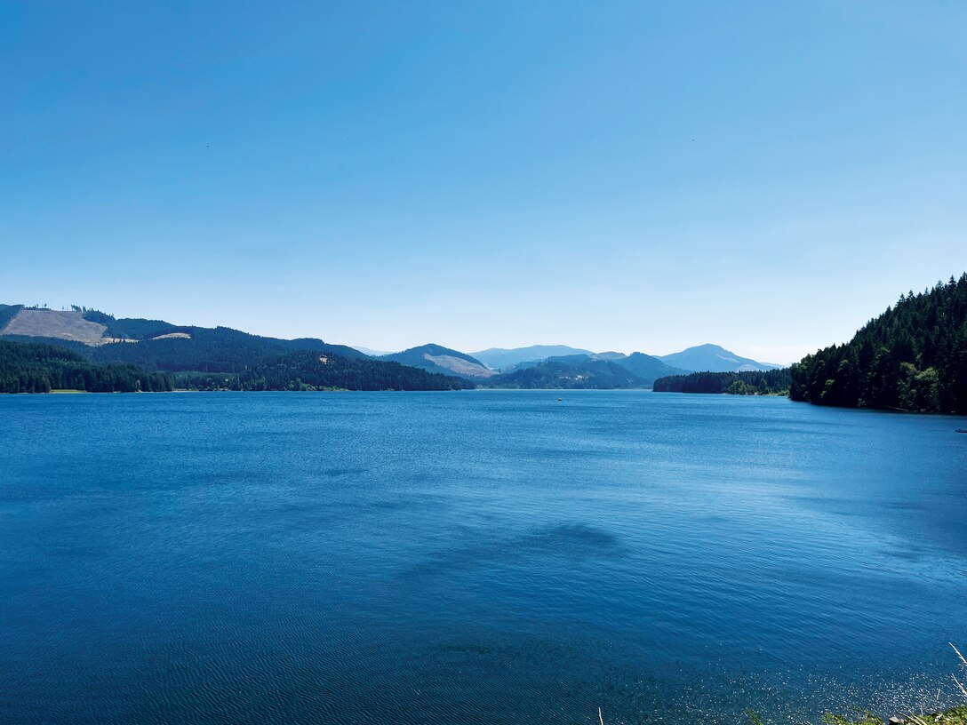 Dorena reservoir