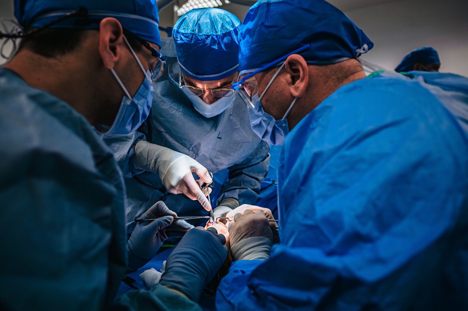 Surgery is performed