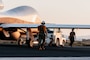 Sailors assigned to Unmanned Patrol Squadron (VUP) 19, tow an MQ-4C Triton at Naval Air Station (NAS) Sigonella, Italy, Jul. 2, 2024