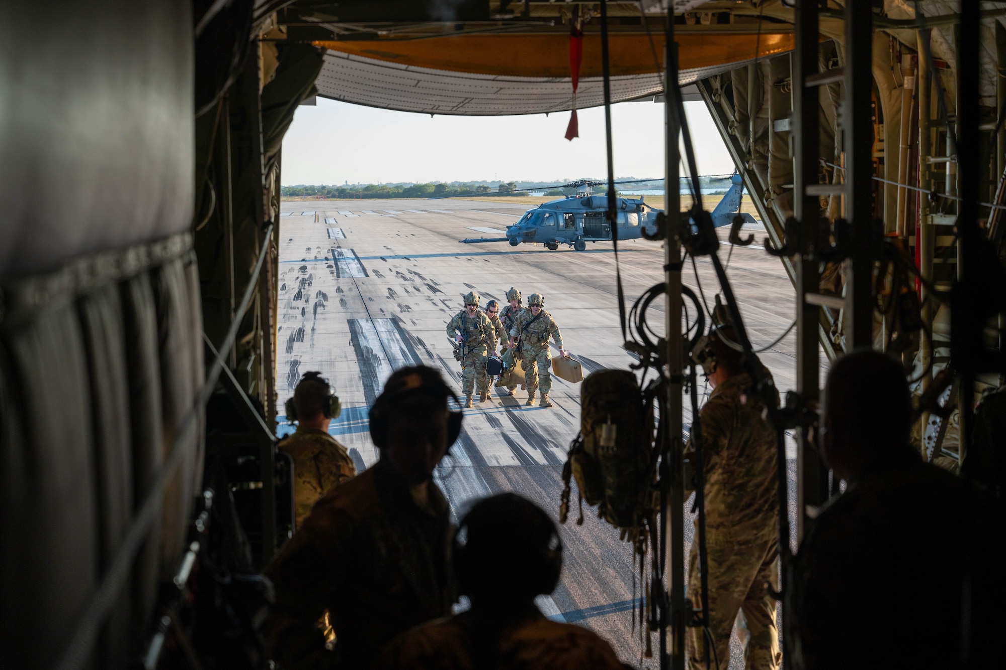 Joint exercise refines rescue capability in contested environments