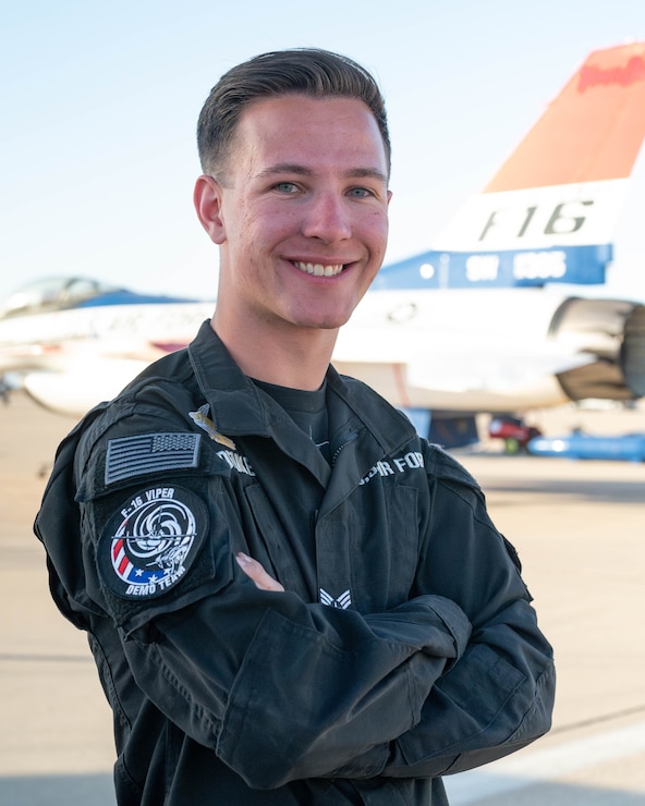 Photo of a member of Viper Demo Team
