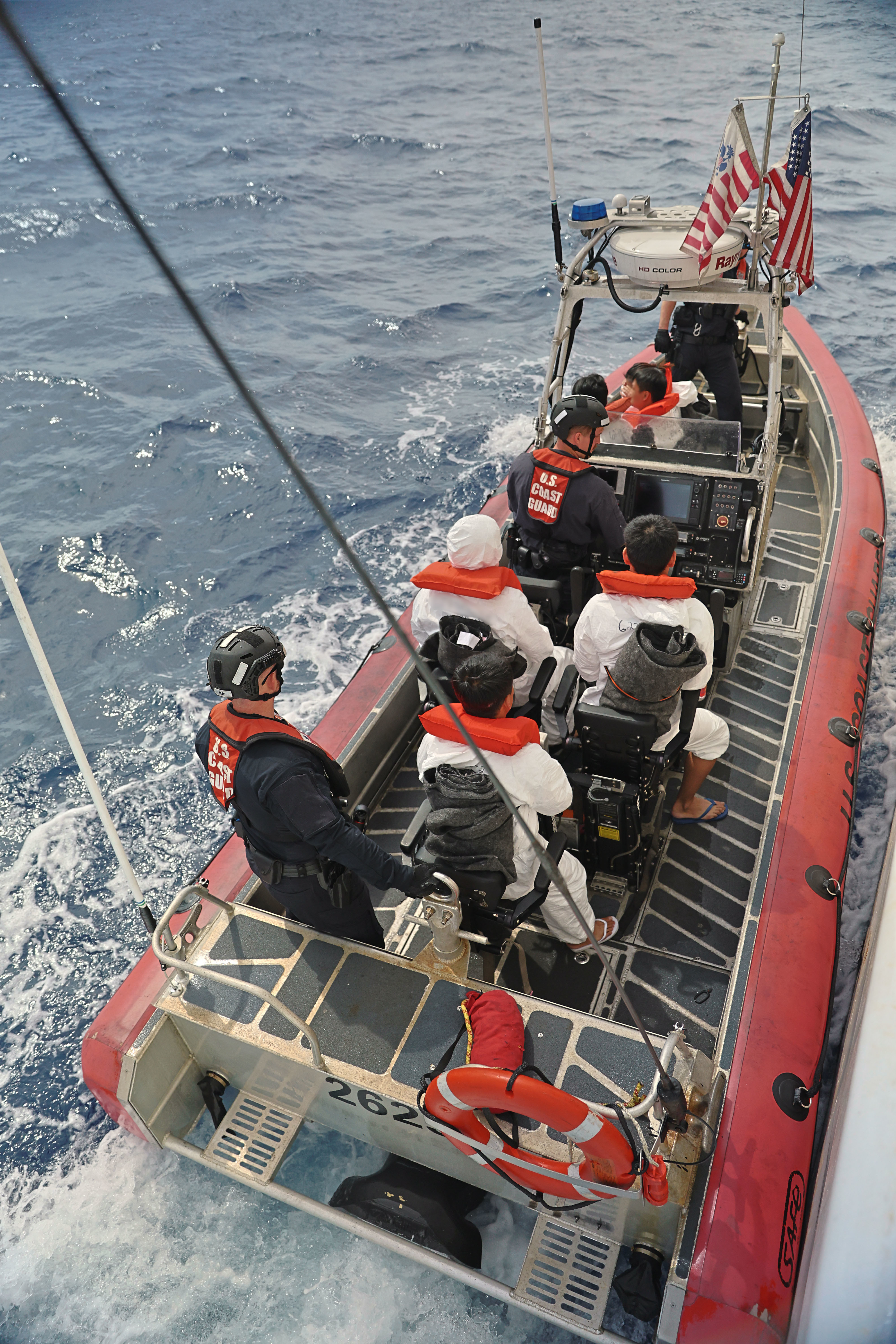 Coast Guard Cutter Vigorous returns home after 46-day alien