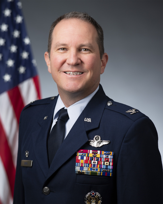 Official Portrait of Col Brian Diehl