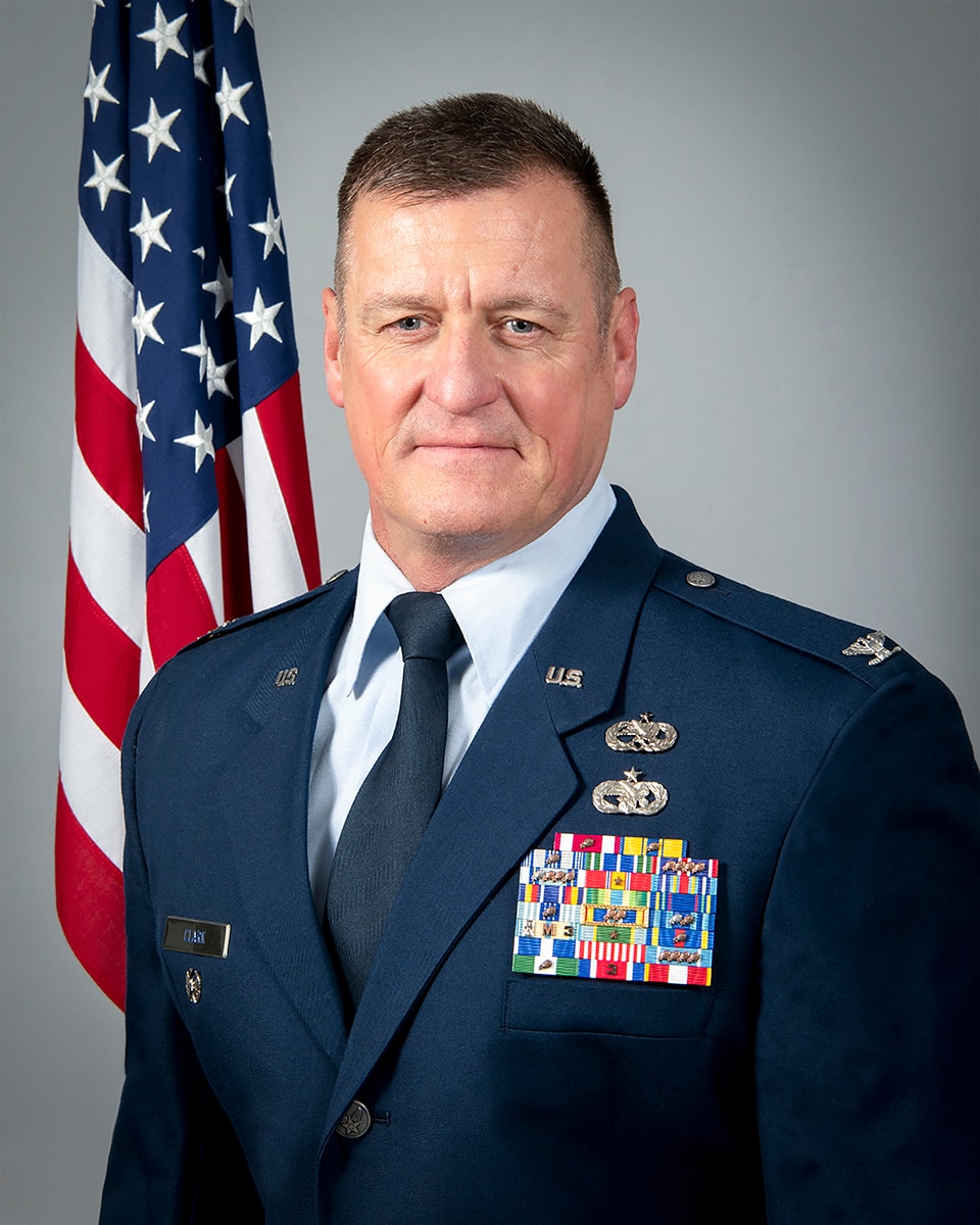 Official Photo of Colonel Gerald R. Clark