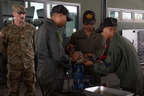 Members of the Royal Thai Army, assigned to 112th Stryker Combat Team, demonstrate their mechanical operations in the motorpool, for U.S. Army Soldier during Indo-Pacific Motorized Forum, on Feb. 27, 2025 in Chon Buri, Thailand.