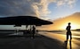 U.S. Air Force maintainers assigned to the 34th Expeditionary Bomb Squadron, Ellsworth Air Force Base, S.D., prepare a B-1B Lancer for a training mission in support of Bomber Task Force 25-1 at Andersen Air Force Base, Guam, Mar. 4, 2025.