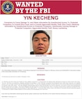 Wanted Poster - Yin Kecheng
