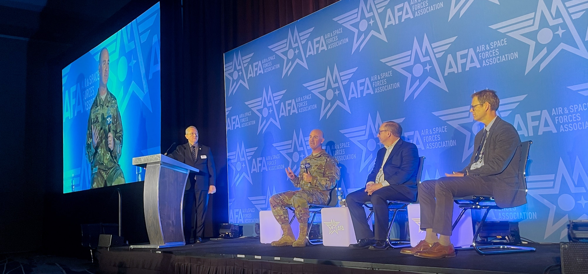 U.S. Space Force Col. Andrew Menschne