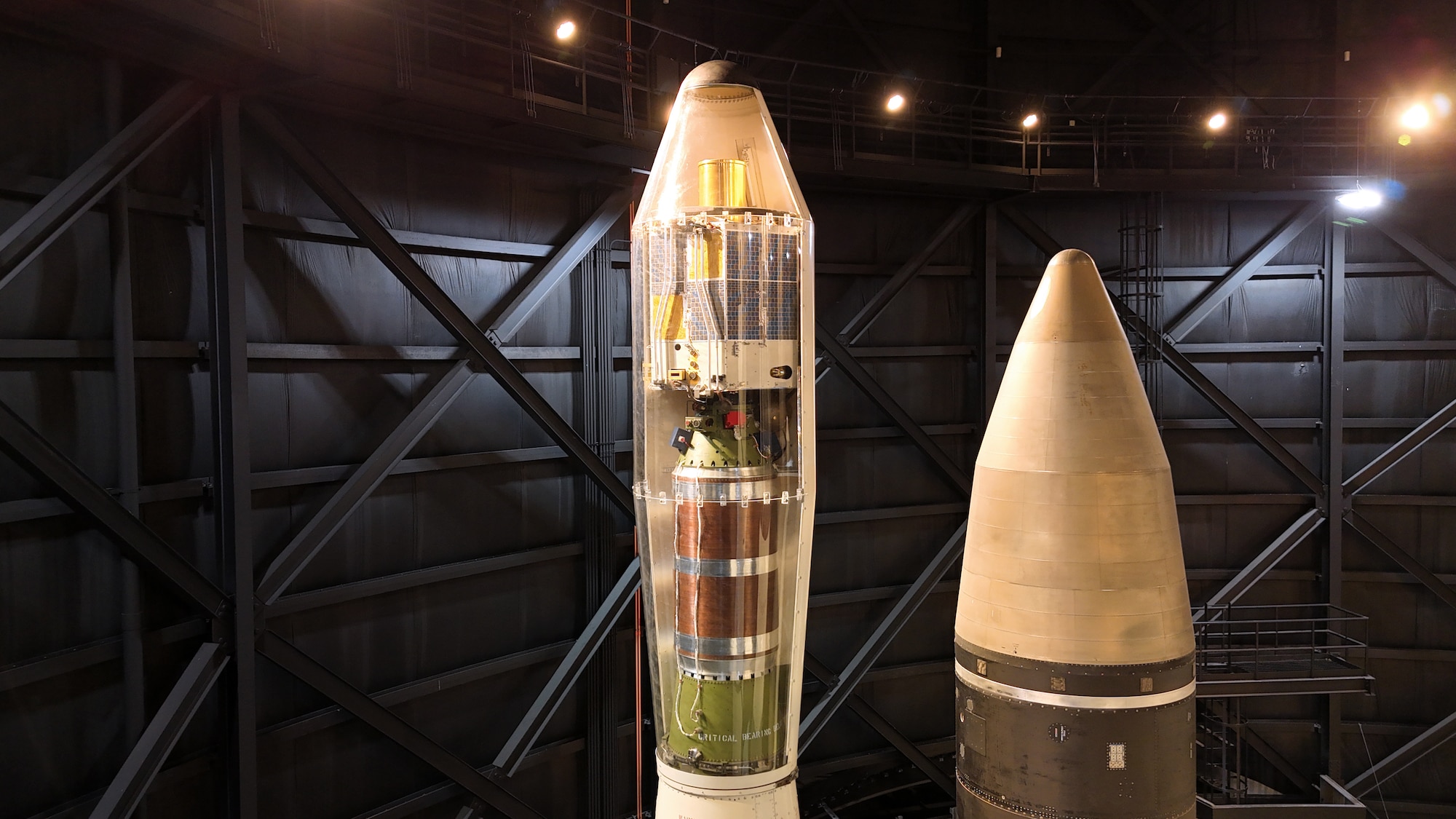 Scout D Rocket on display in the Missile Gallery