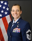 Official photo of Senior Master Sgt. Janna Hiett