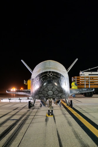 The U.S. Space Force’s X-37B Orbital Test Vehicle Mission Seven successfully landed at Vandenberg Space Force Base, California.