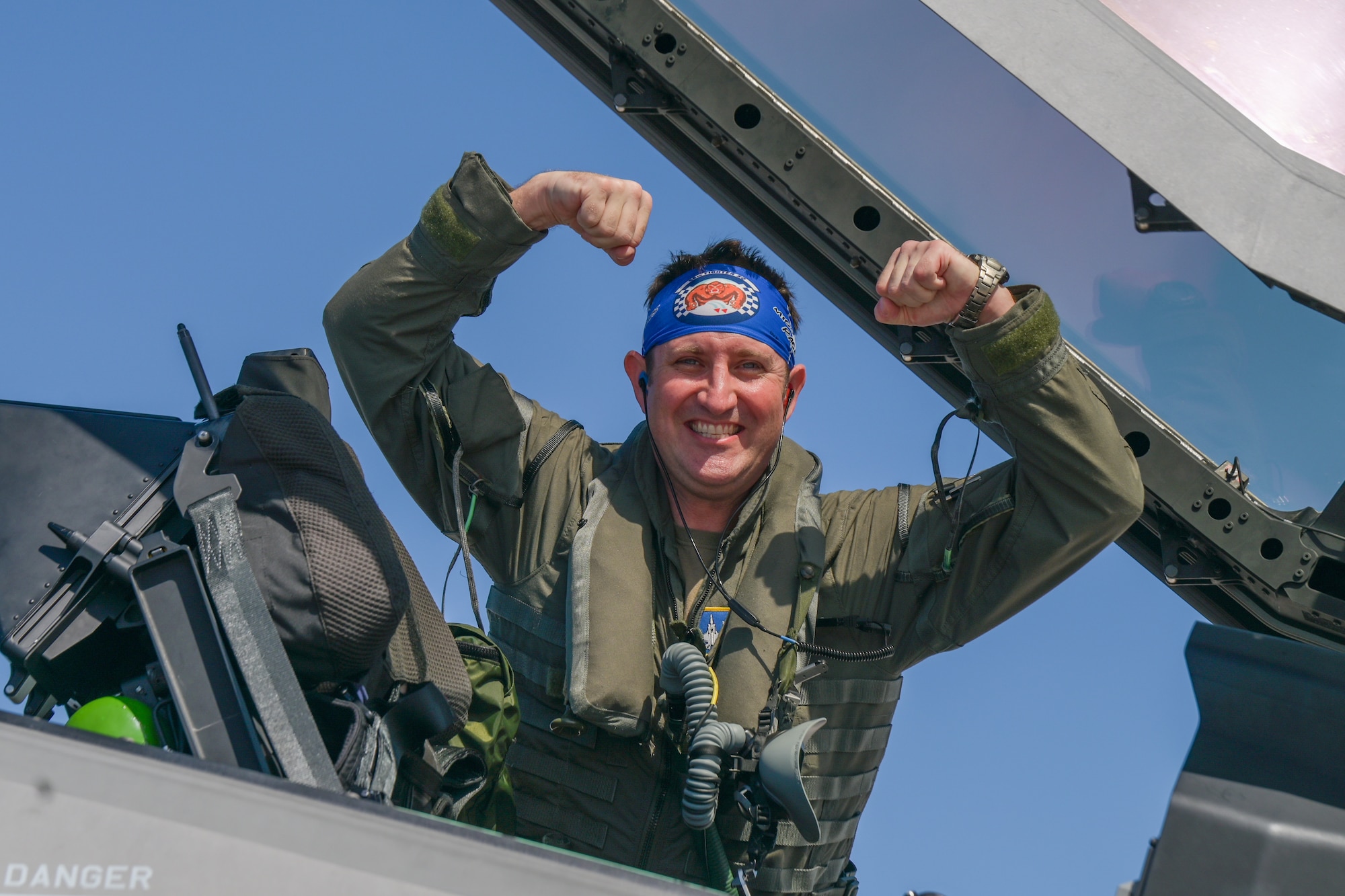 A photo of an Airman posing.
