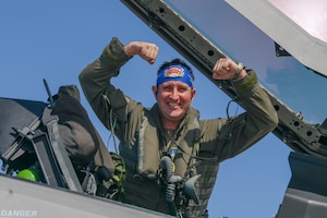 A photo of an Airman posing.