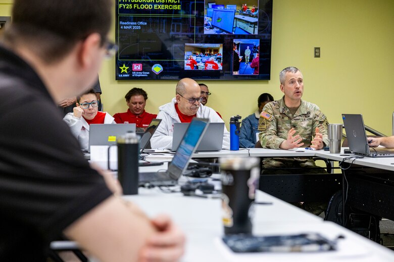Emergency specialists from across western Pennsylvania participated in a flood response exercise led by the U.S. Army Corps of Engineers Pittsburgh District.