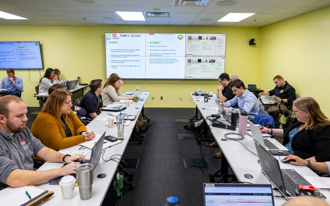 Emergency specialists from across western Pennsylvania participated in a flood response exercise led by the U.S. Army Corps of Engineers Pittsburgh District.