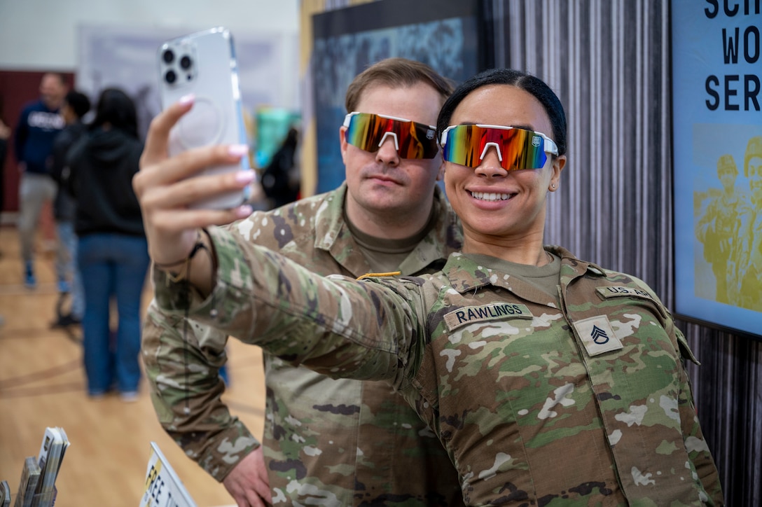 Connecticut High School Students learn about the National Guard during “Mission Day”