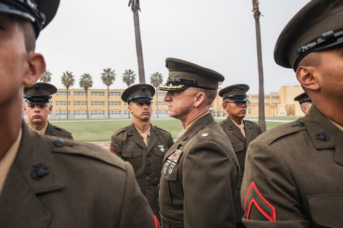 India Company Battalion Commander Inspection