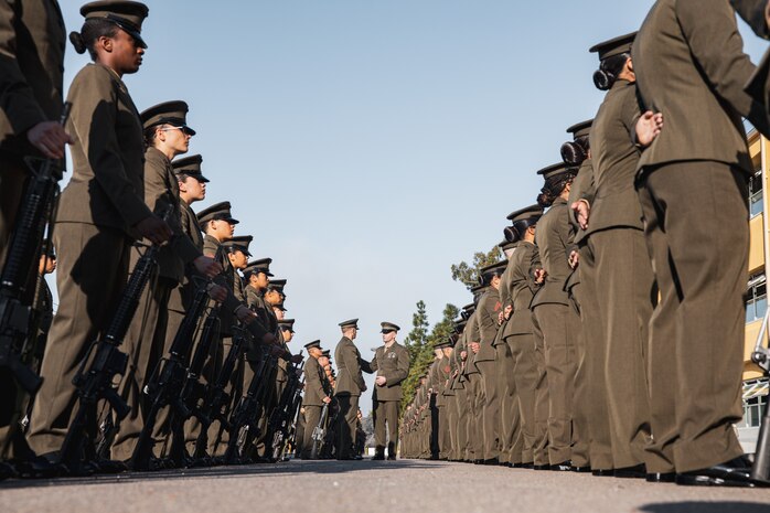 India Company Battalion Commander Inspection