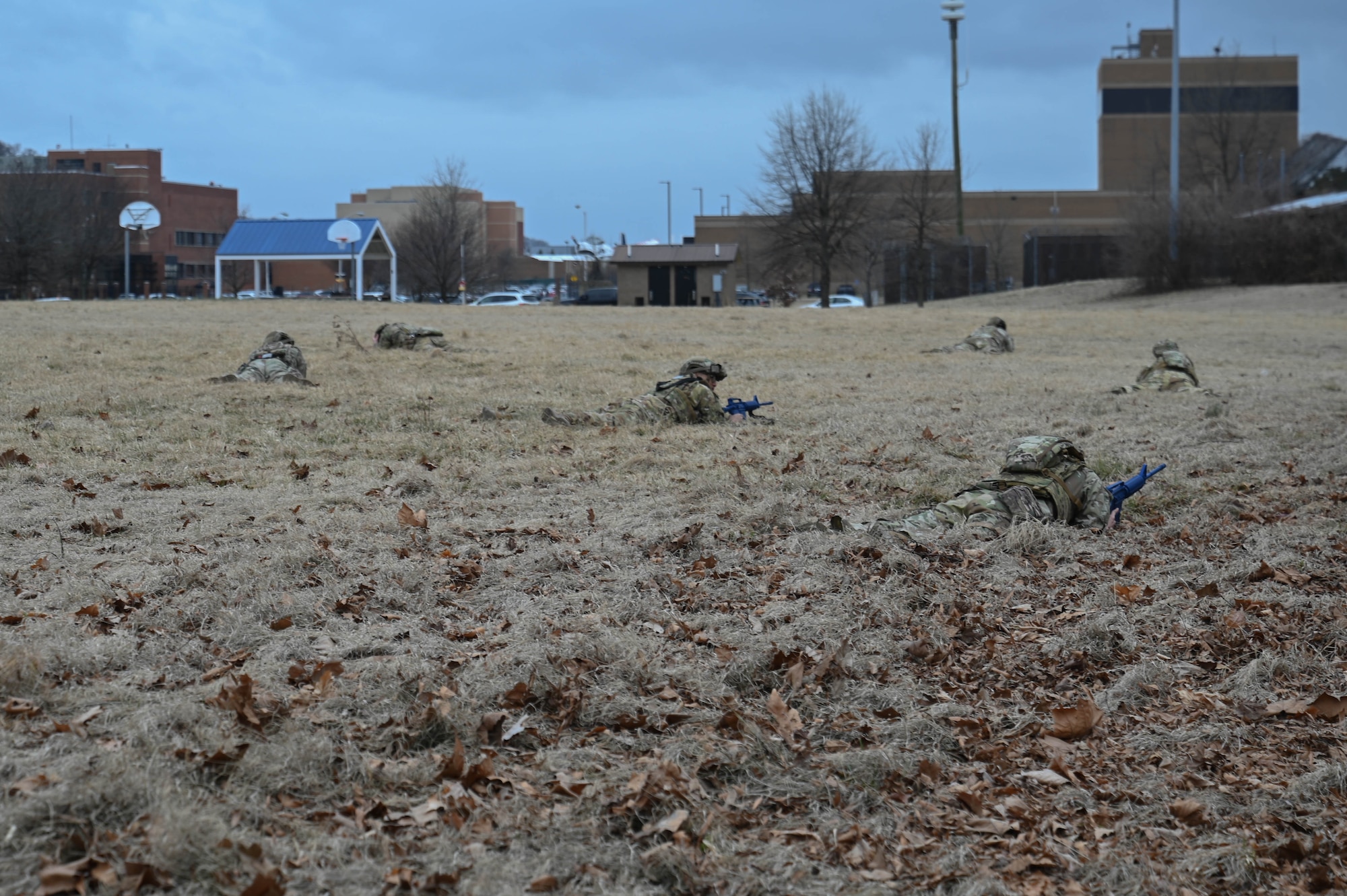 security forces airmen prepare for deployment