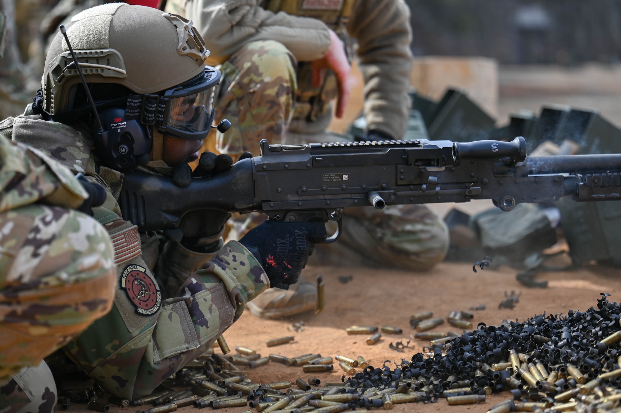 security forces airmen prepare for deployment
