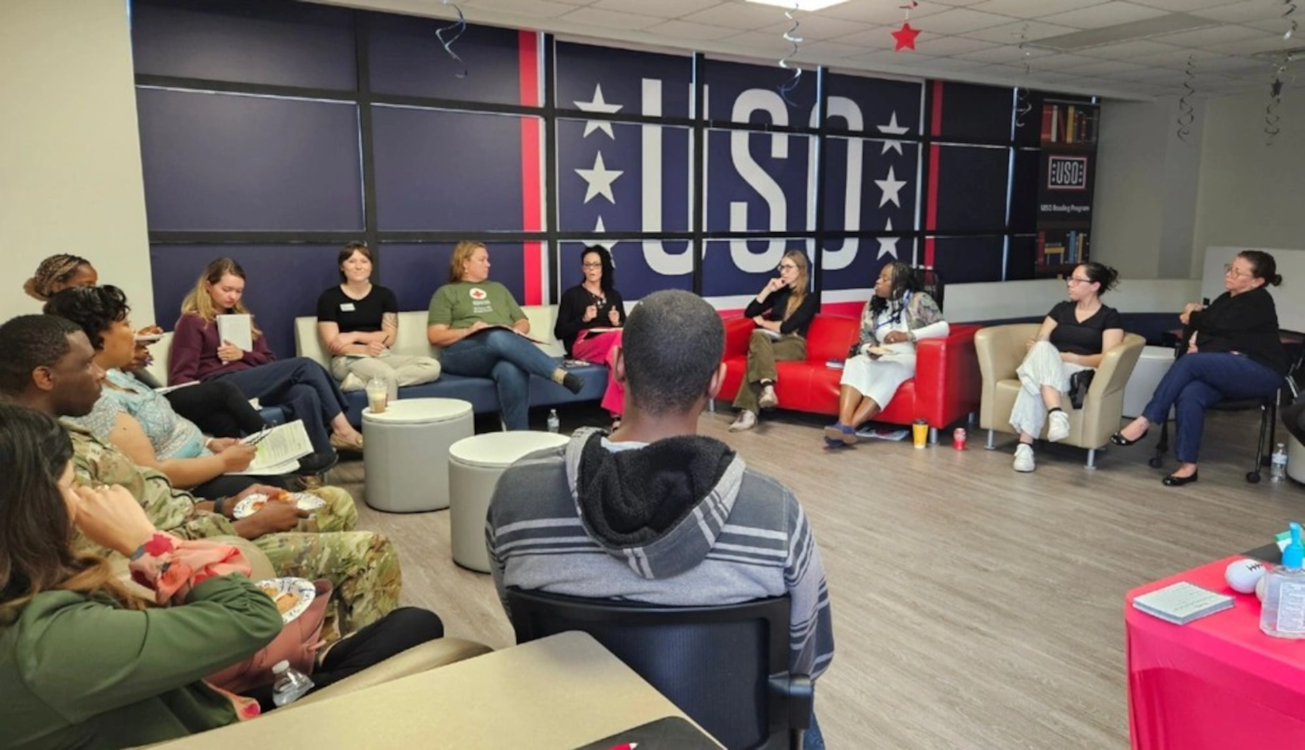 The Fort Bragg Red Cross, R2 Performance Center, United Service Organizations, and Womack Department of Behavioral Health collaborated to help attendees learn to withstand emotional discomfort, bounce back from setbacks, and maintain a positive outlook in challenging situations during a community resilience workshop.