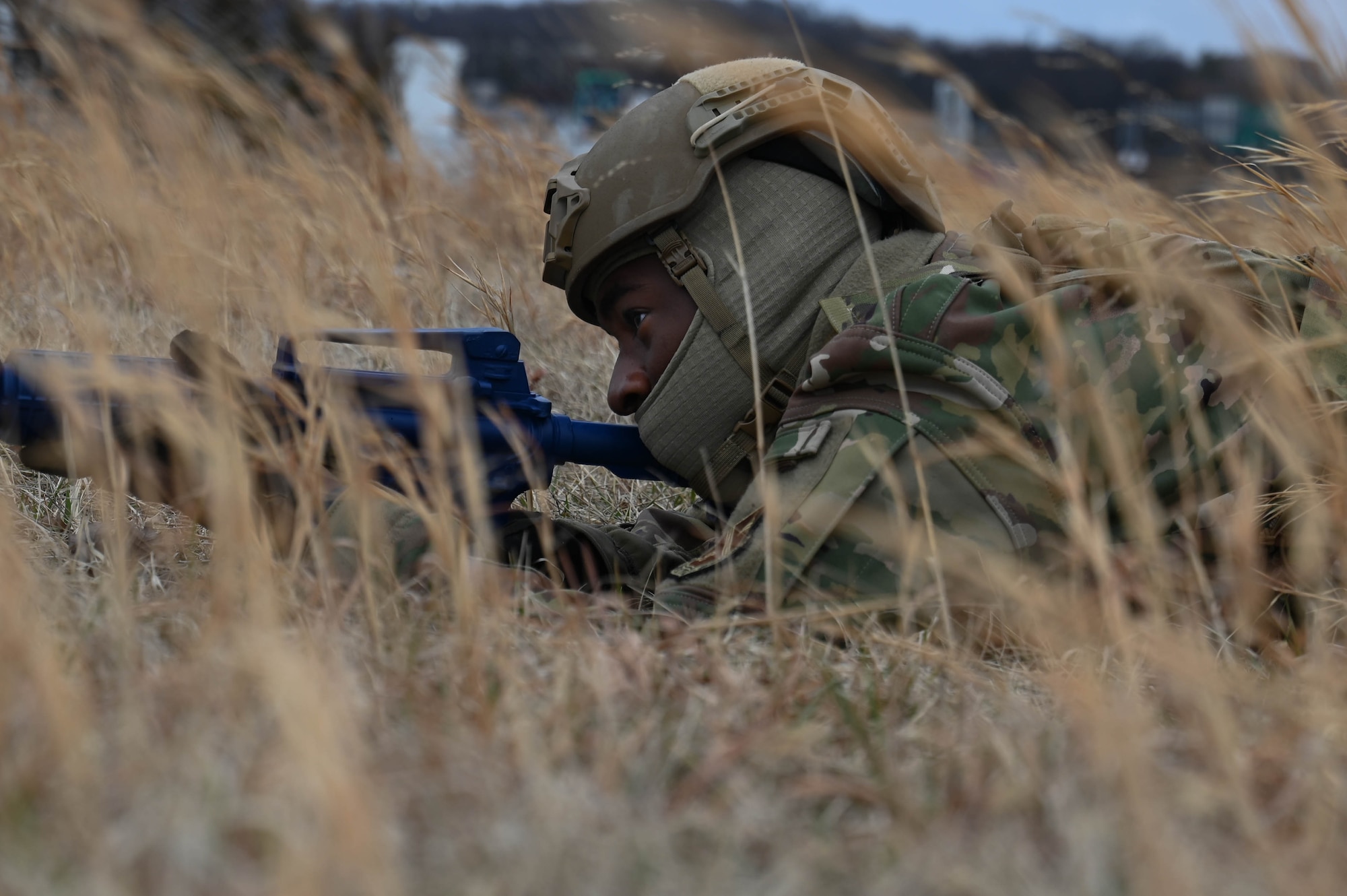 security forces airmen prepare for deployment