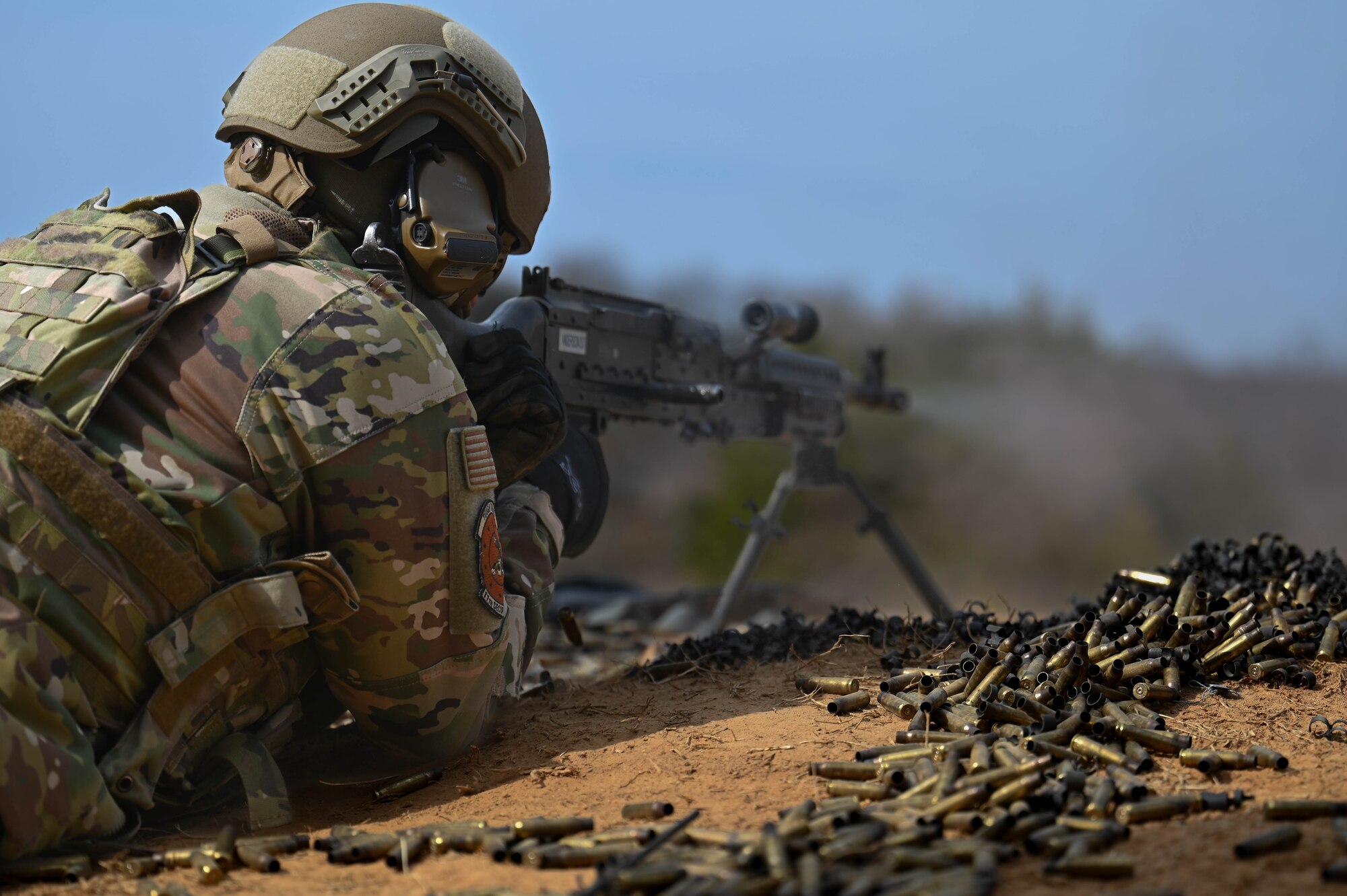 security forces airmen prepare for deployment