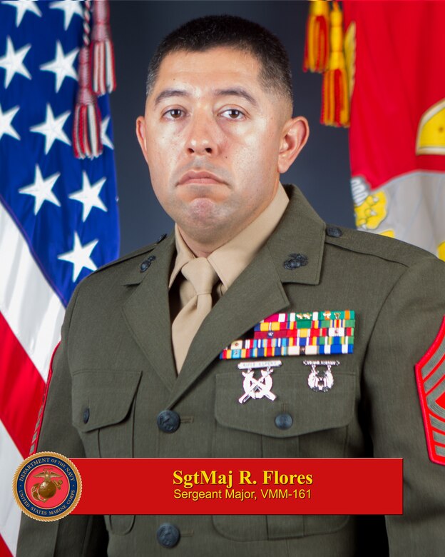 VMM-161 SgtMaj Flores