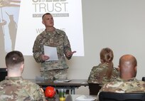 VNG Soldiers participate in Building Strong and Ready Teams training