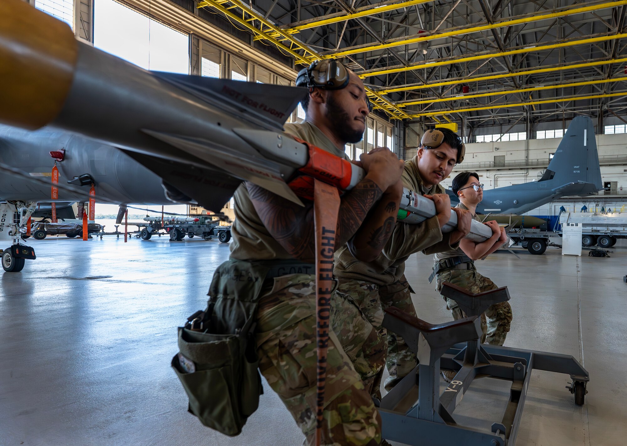 Weapons loaders battle for annual honors