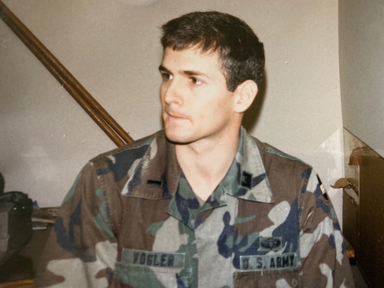 Roger Vogler during his U.S. Army service.