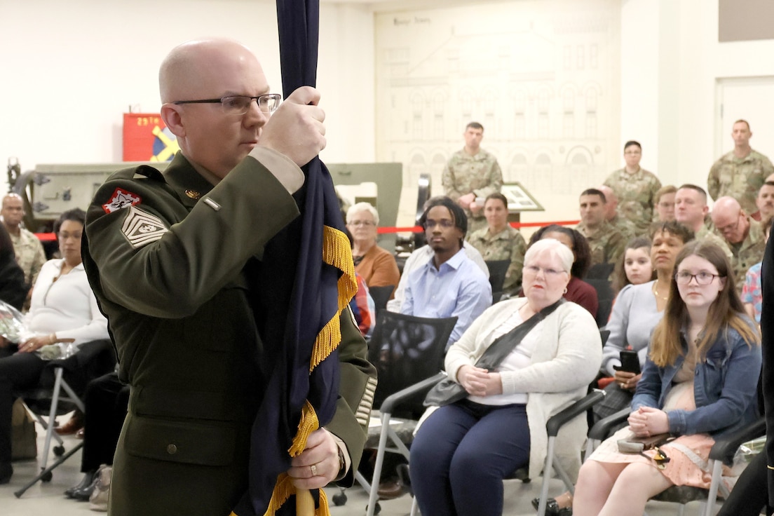 Hawley takes responsibility as VaARNG senior enlisted leader