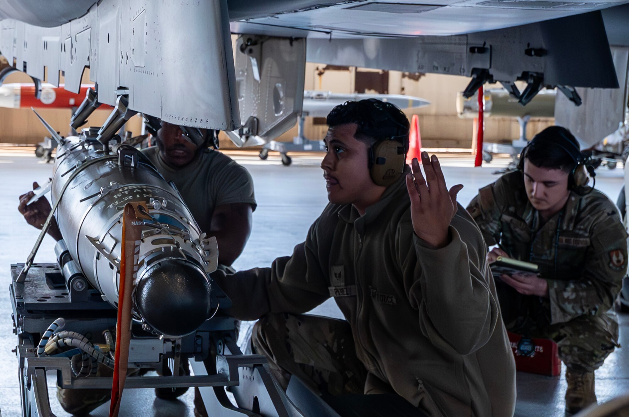Weapons loaders battle for annual honors