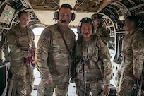 US Army South Soldiers make a soaring commitment by reenlisting over Guantanamo Bay