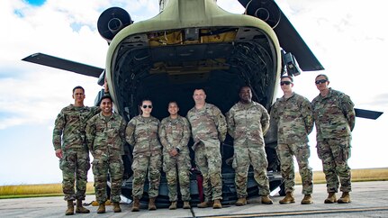 US Army South Soldiers make a soaring commitment by reenlisting over Guantanamo Bay