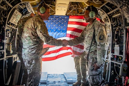 US Army South Soldiers make a soaring commitment by reenlisting over Guantanamo Bay