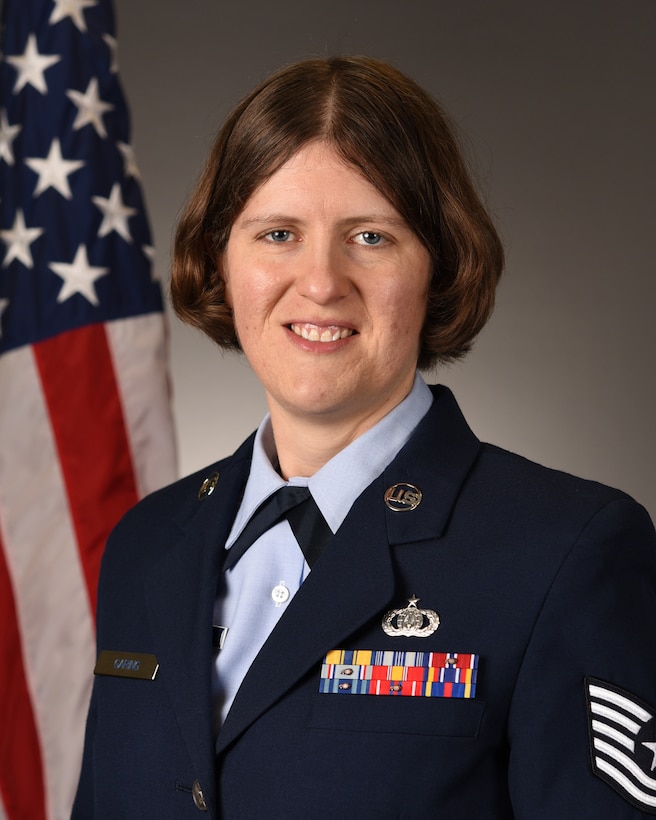 Sara Garing Official Service Dress Photo