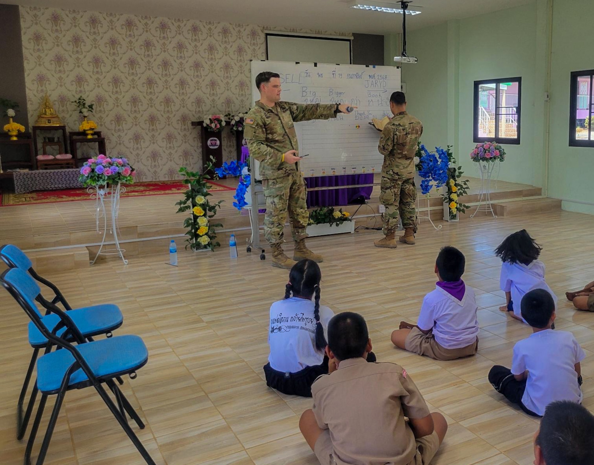 U.S. Army Reserve Soldiers engage in cultural exchange and education during Cobra Gold 25