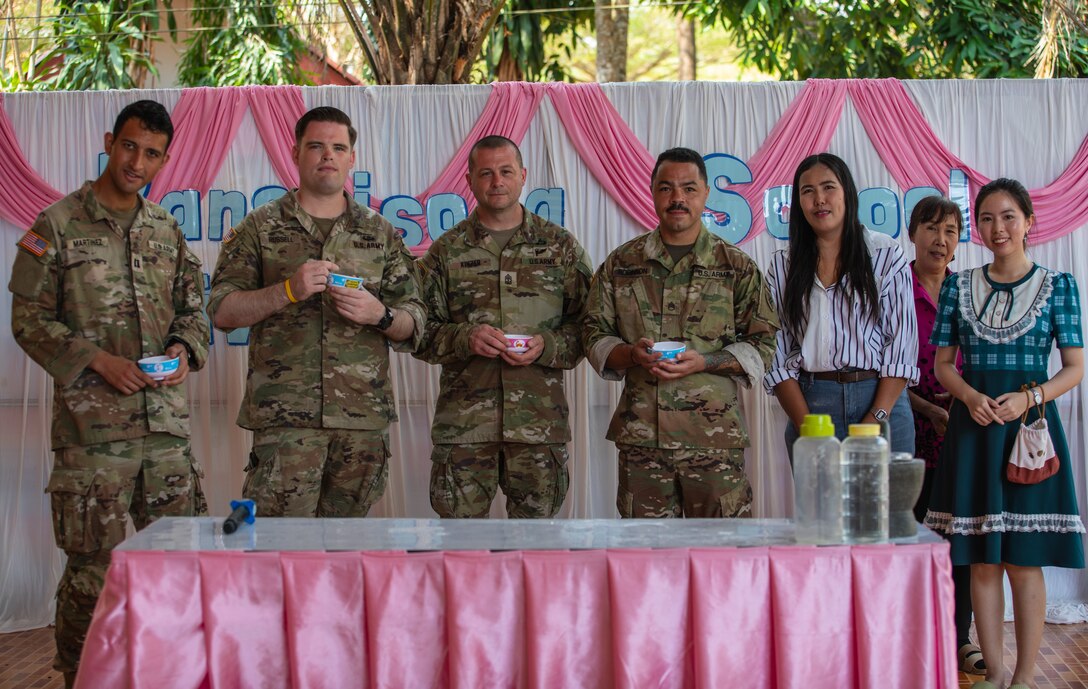 U.S. Army Reserve Soldiers engage in cultural exchange and education during Cobra Gold 25
