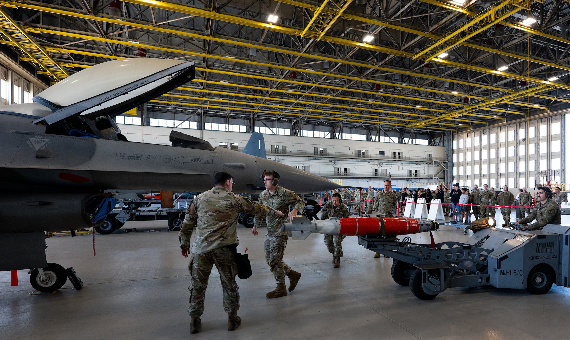 Weapons loaders battle for annual honors