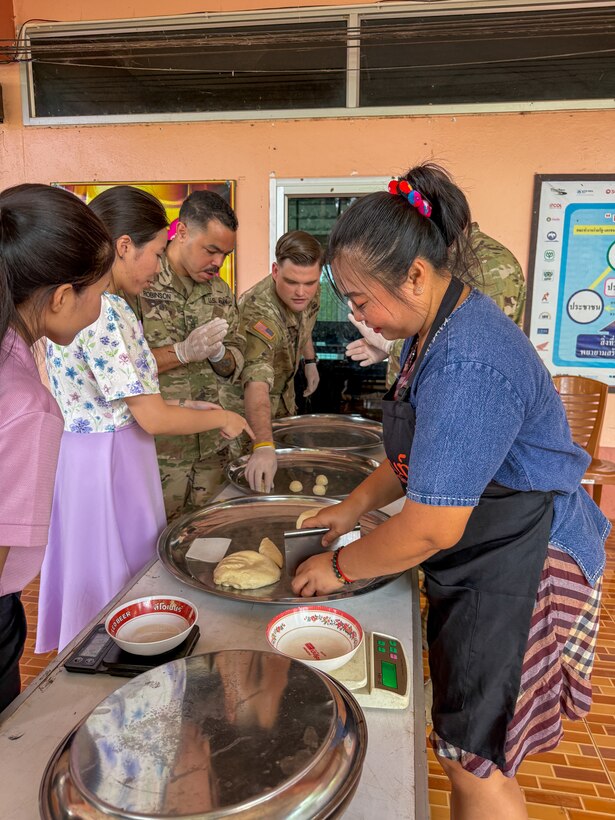 U.S. Army Reserve Soldiers engage in cultural exchange and education during Cobra Gold 25