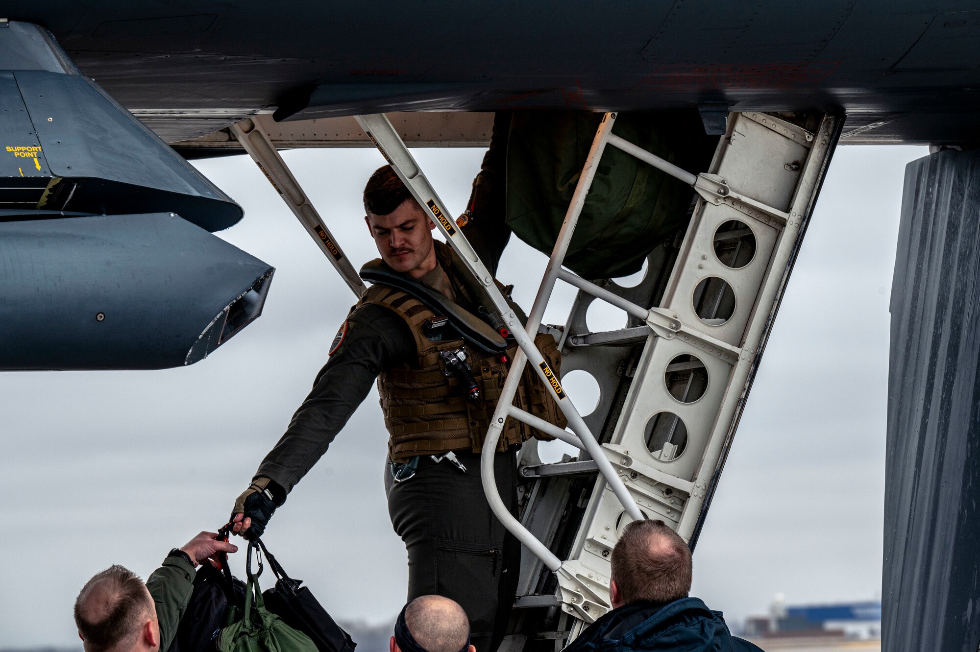 B-1 Lancers redeploy to Grand Forks AFB following Indo-Pacific mission