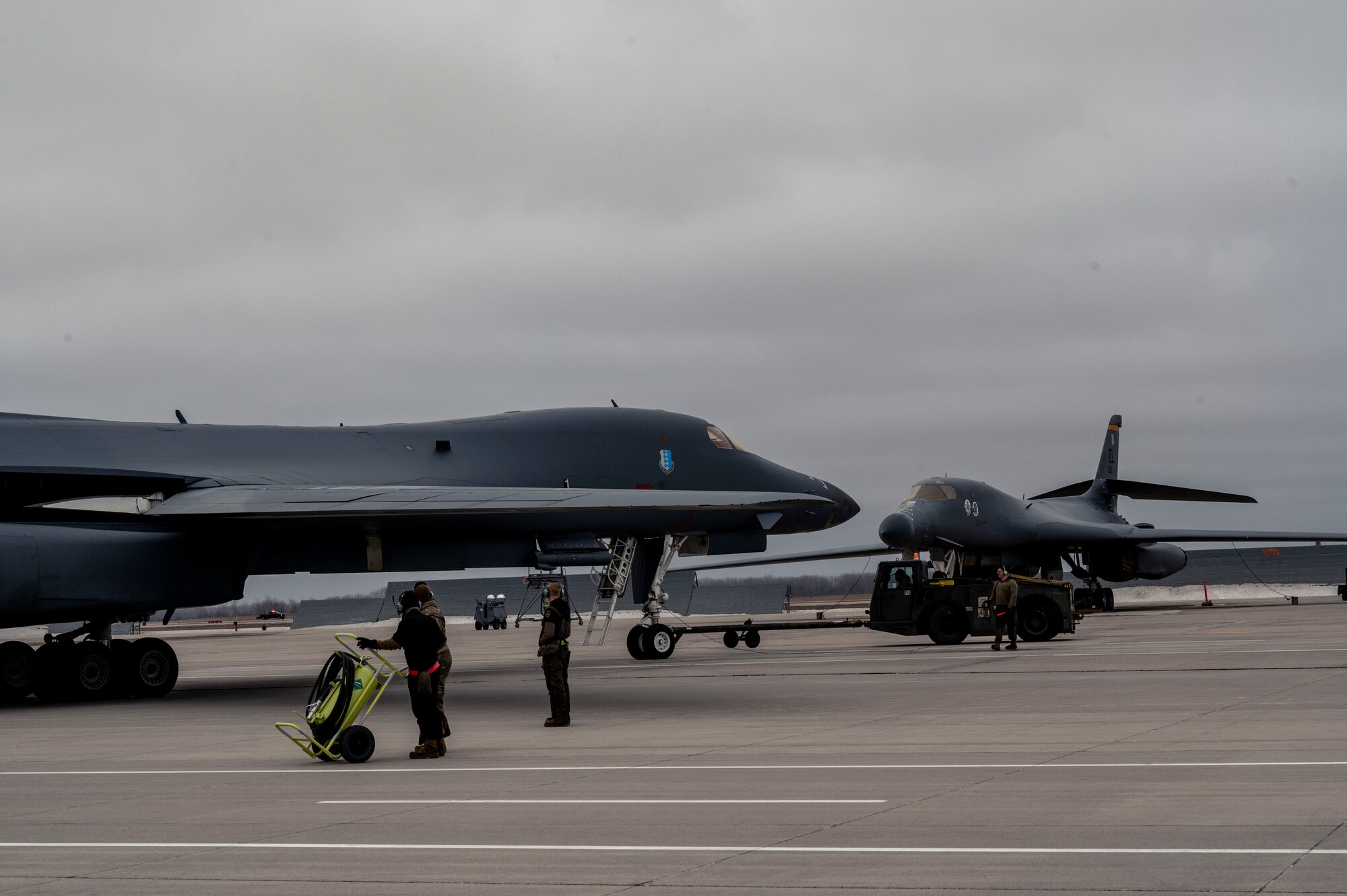 B-1 Lancers redeploy to Grand Forks AFB following Indo-Pacific mission