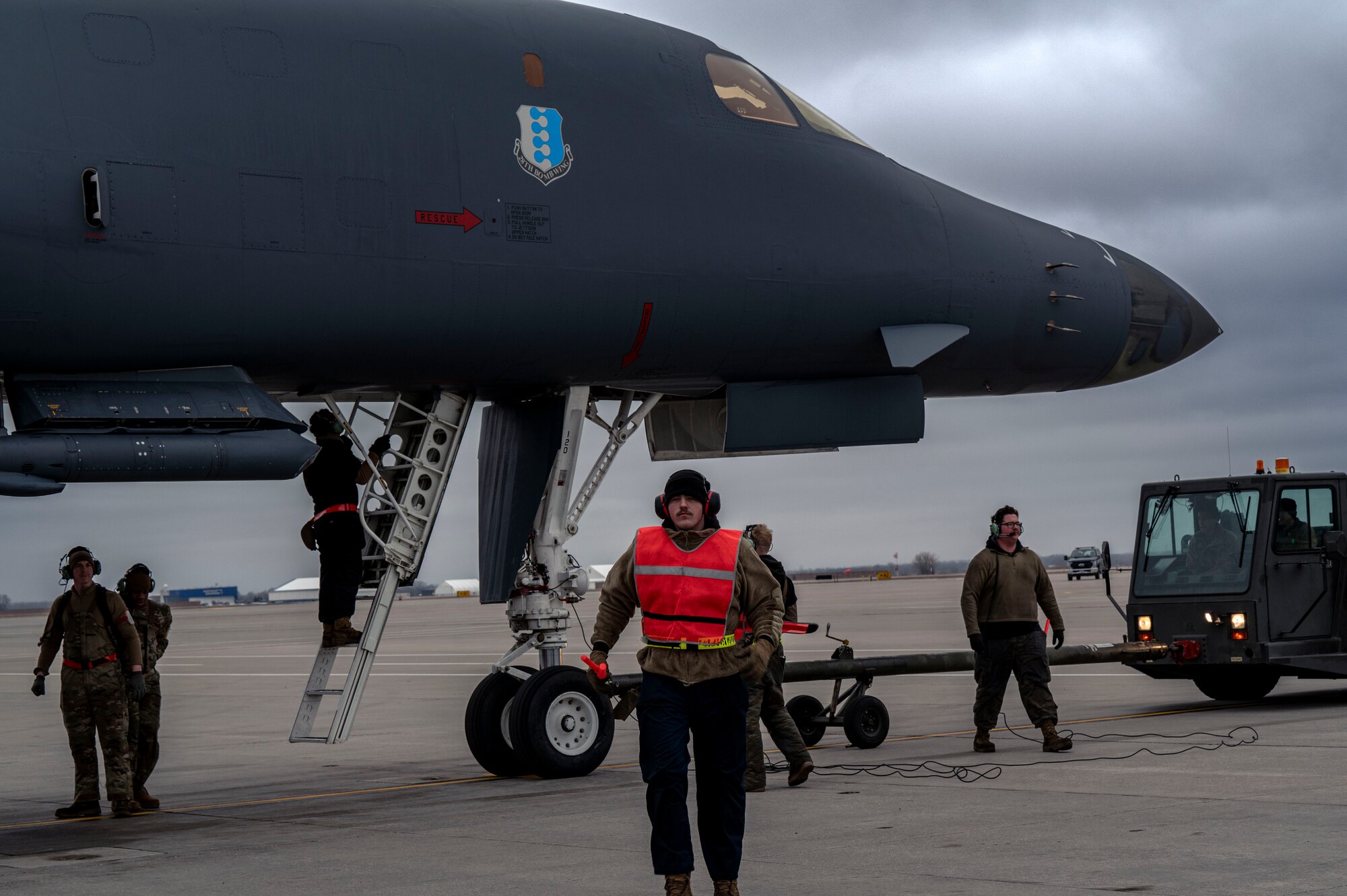 B-1 Lancers redeploy to Grand Forks AFB following Indo-Pacific mission