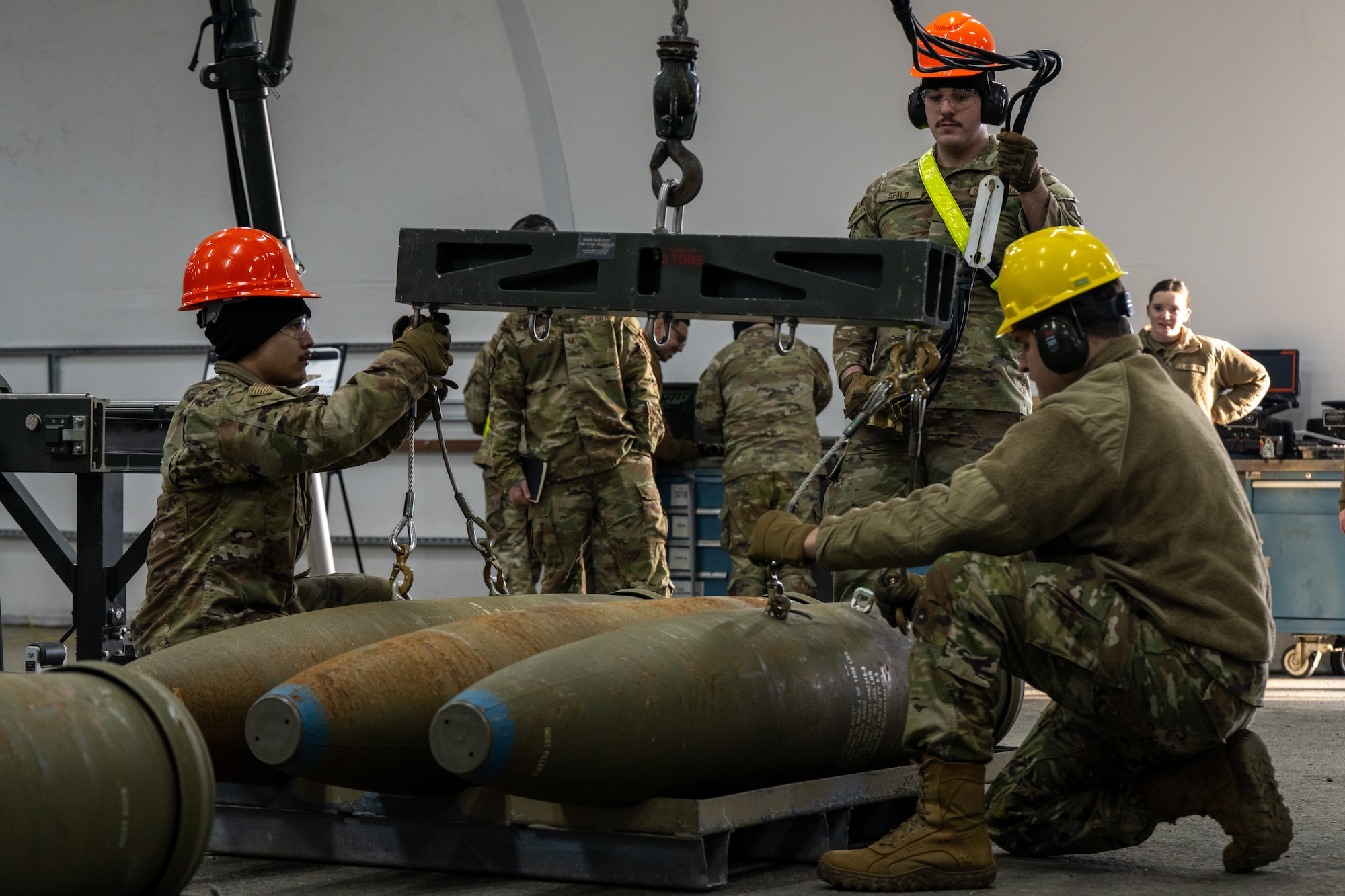The 3rd MUNS assembles the missiles, bombs and ammunition to make JBER’s F-22 Raptors, and other aircraft that land here, the war-fighting machines they are.