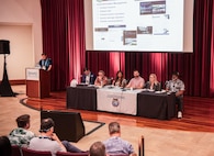 U.S. Indo-Pacific Command Pacific Multi-Domain Training and Experimentation team hosts panel at 2025 Pacific Operational Science and Technology Conference in Honolulu, March 4, 2025.