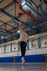 airmen playing basketball