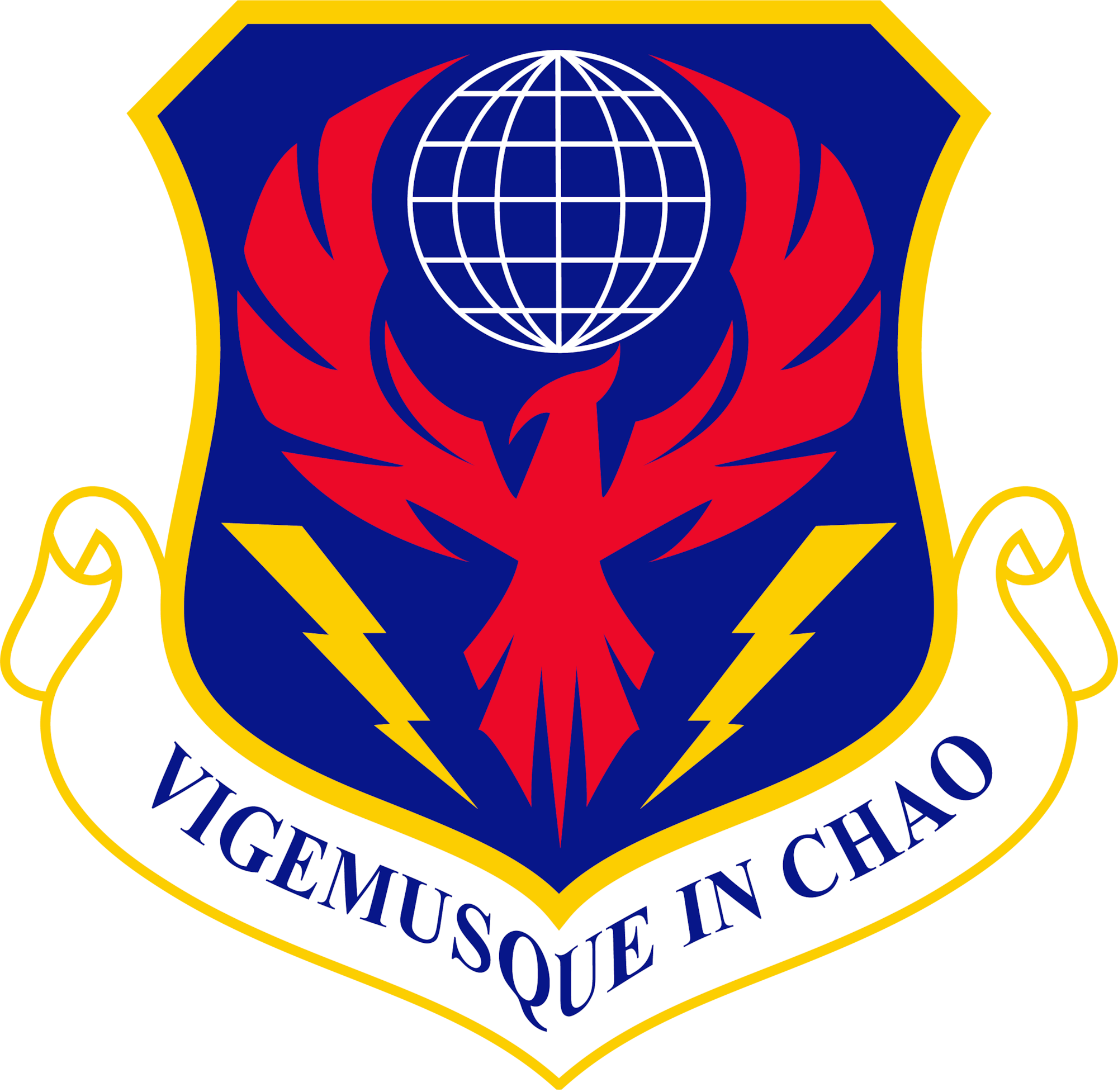 Graphic depicts 21st Air Task Force logo.