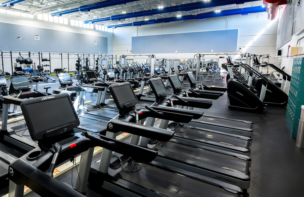 Fitness room opens